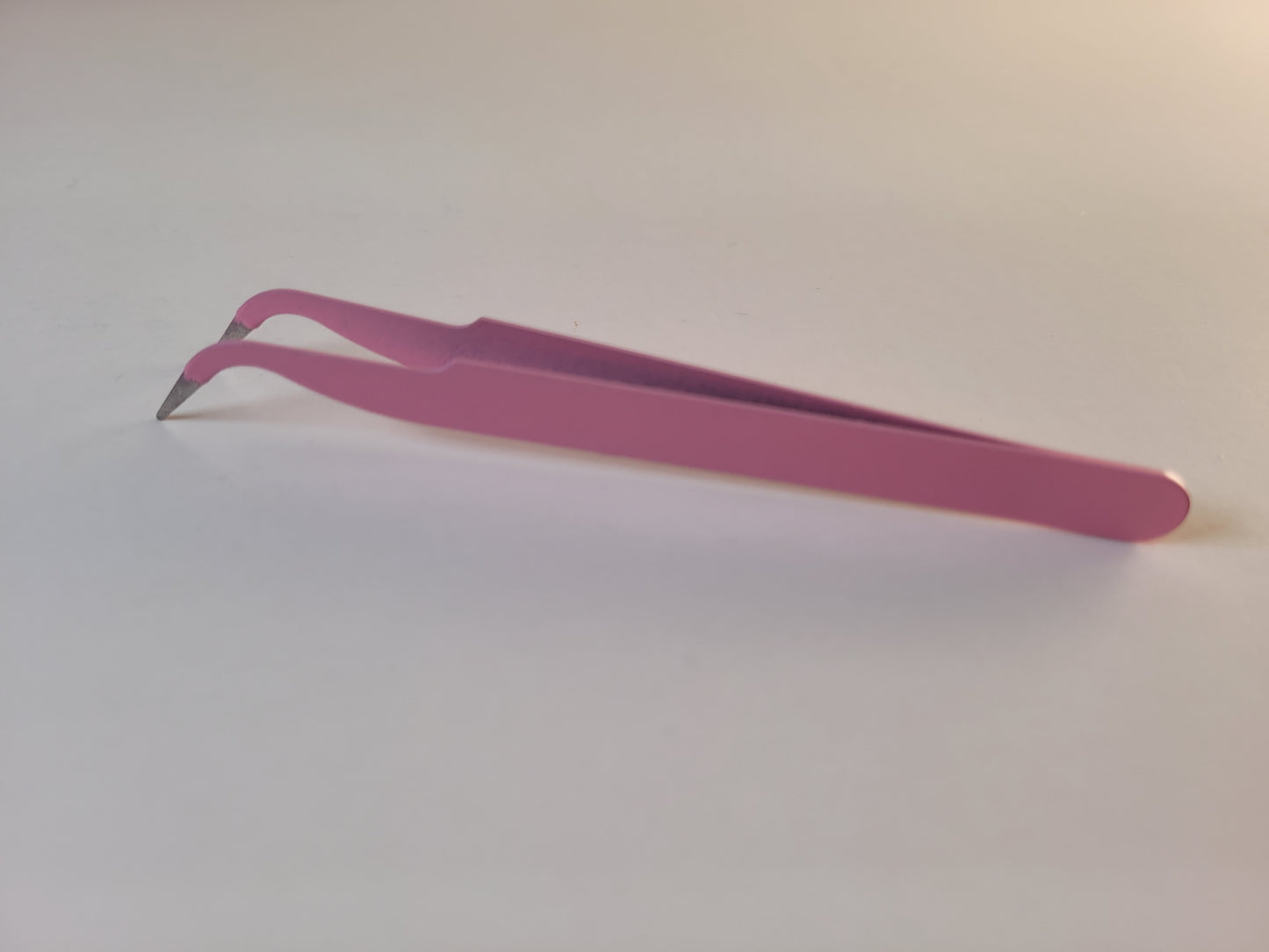 Pinzette -  Gerade oder Gebogen - Pink