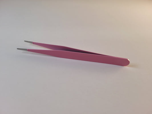Pinzette -  Gerade oder Gebogen - Pink