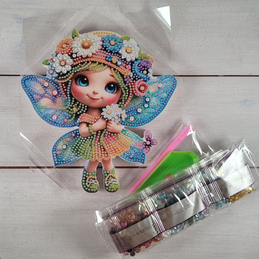 Diamond Painting Holzaufsteller - Kleine Fee