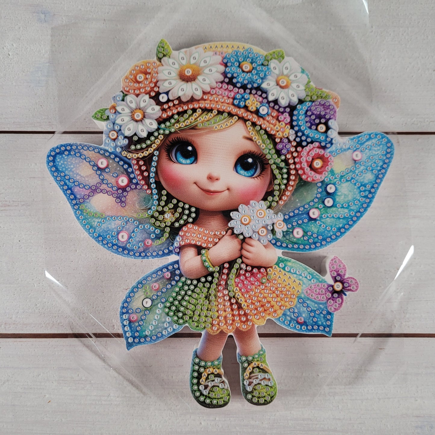 Diamond Painting Holzaufsteller - Kleine Fee