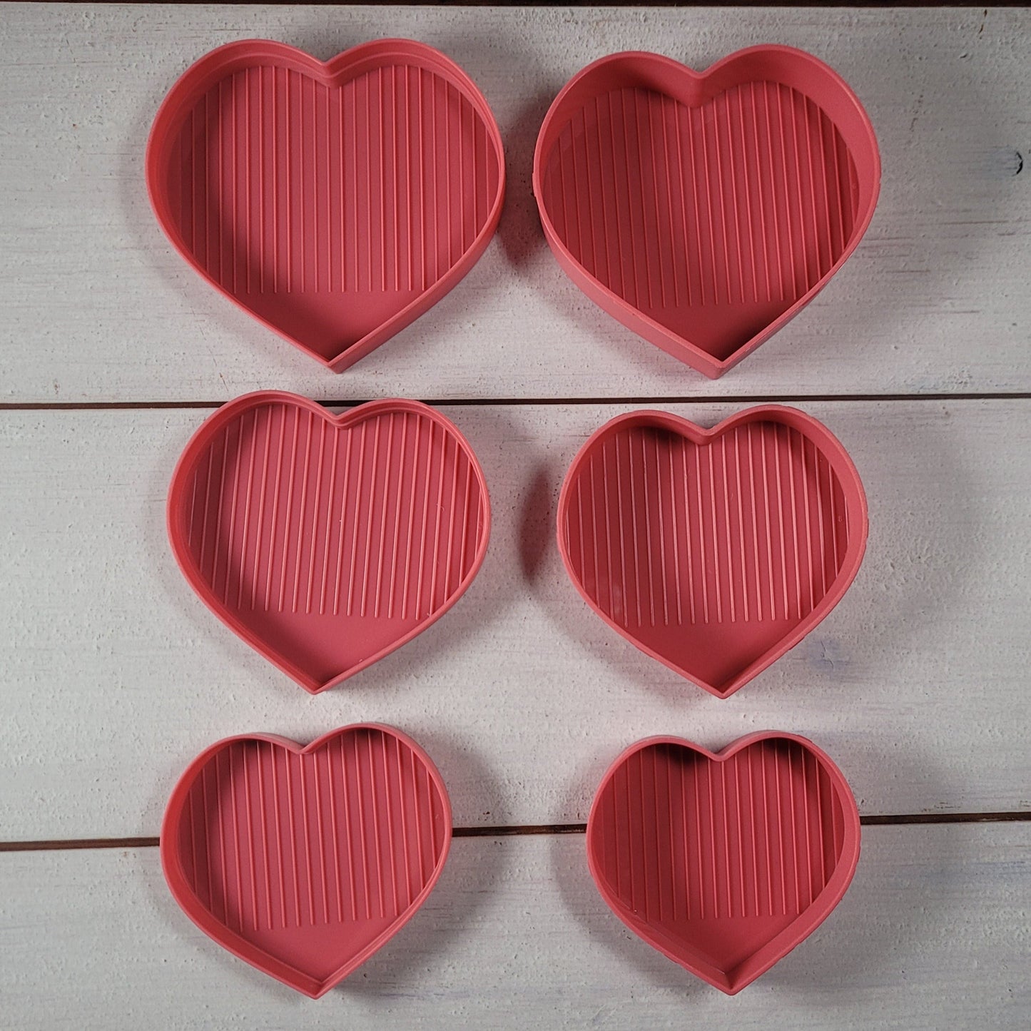 Herzschiffchen 6 in 1 - Pink