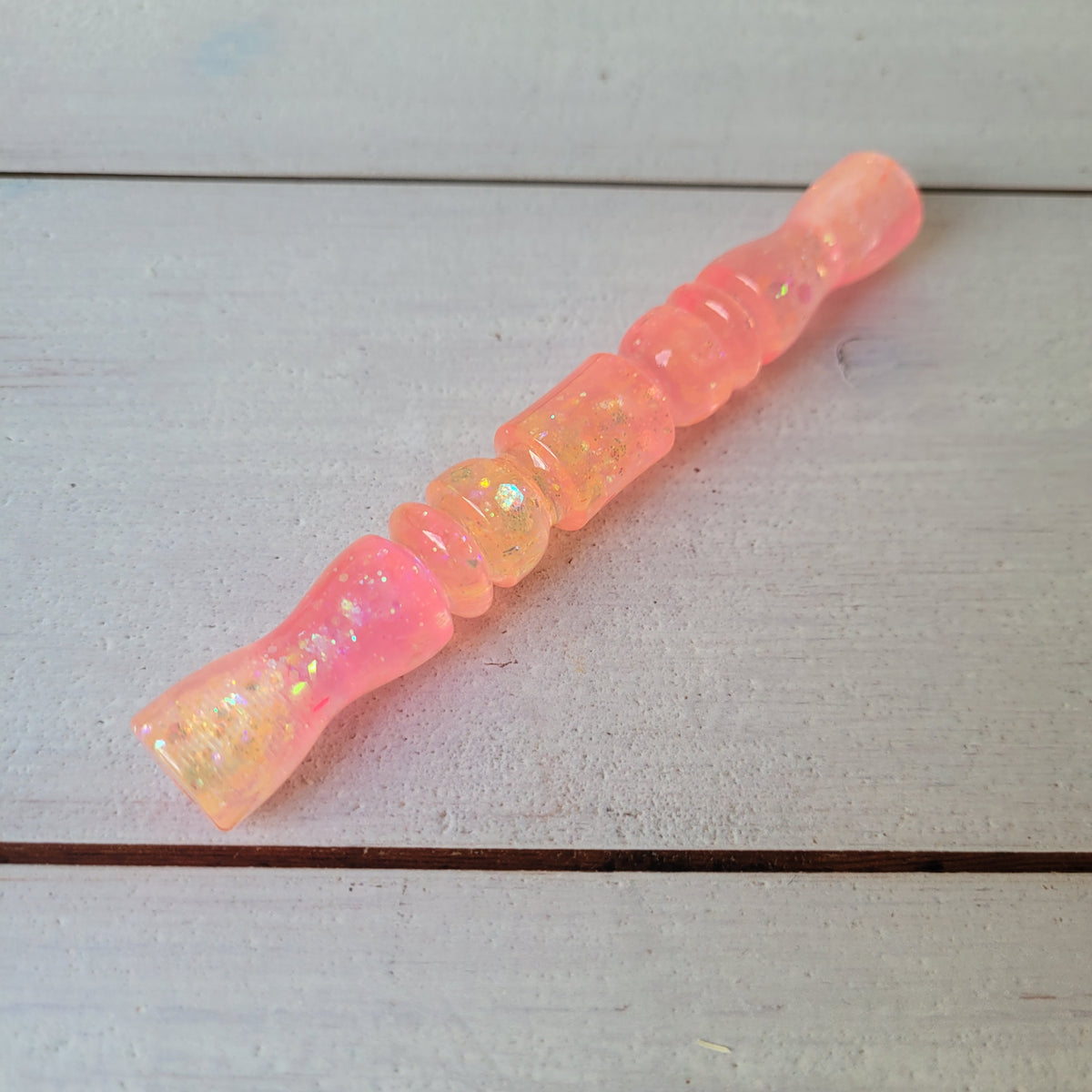 Diamand Painting Stift mit Drehgewinde - Glitzer Orange