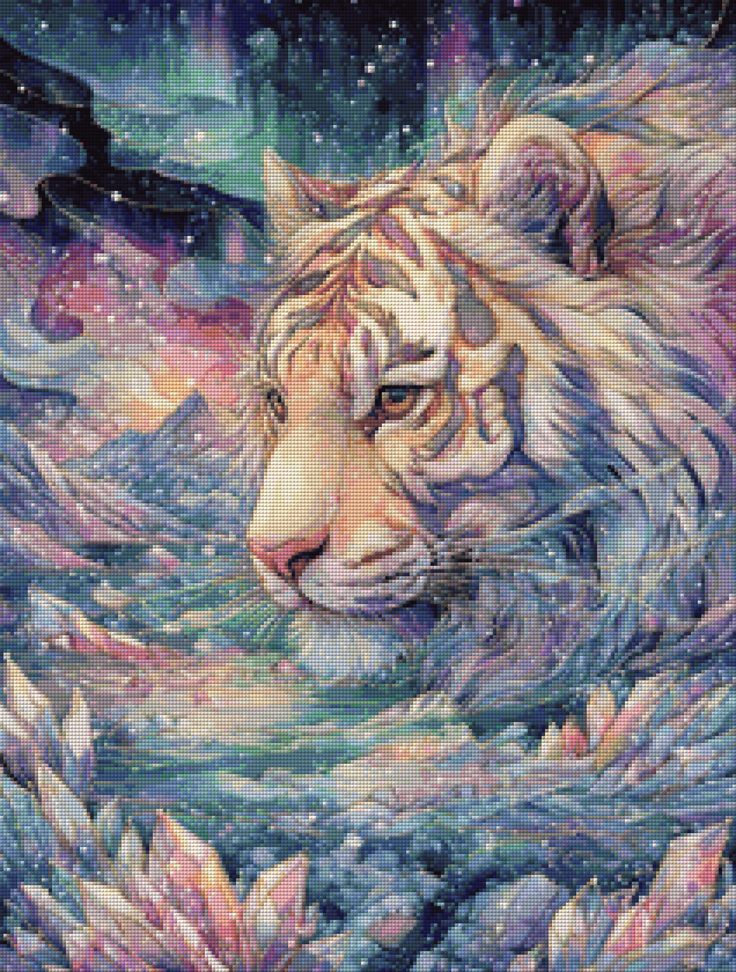 Diamond Painting Bild - Atem des Nordens von Salzkatze - ab 53x70 cm - 82 Farben