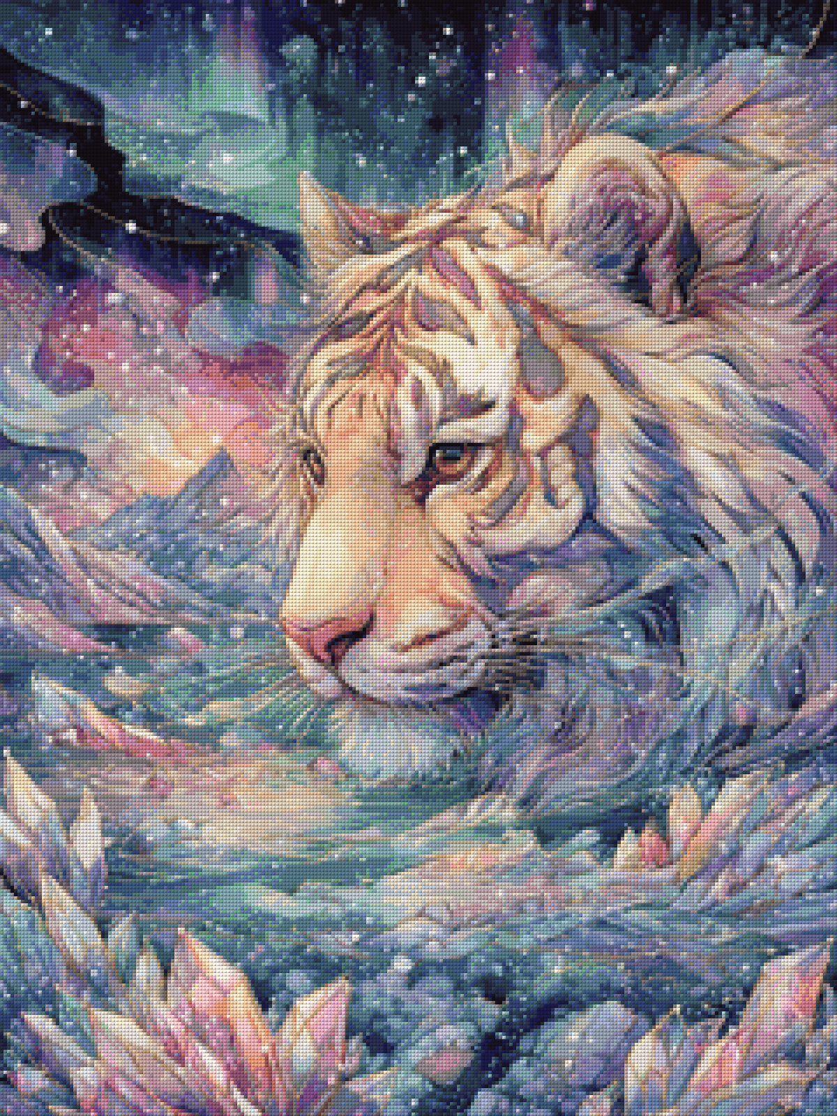 Diamond Painting Bild - Atem des Nordens von Salzkatze - ab 53x70 cm - 82 Farben