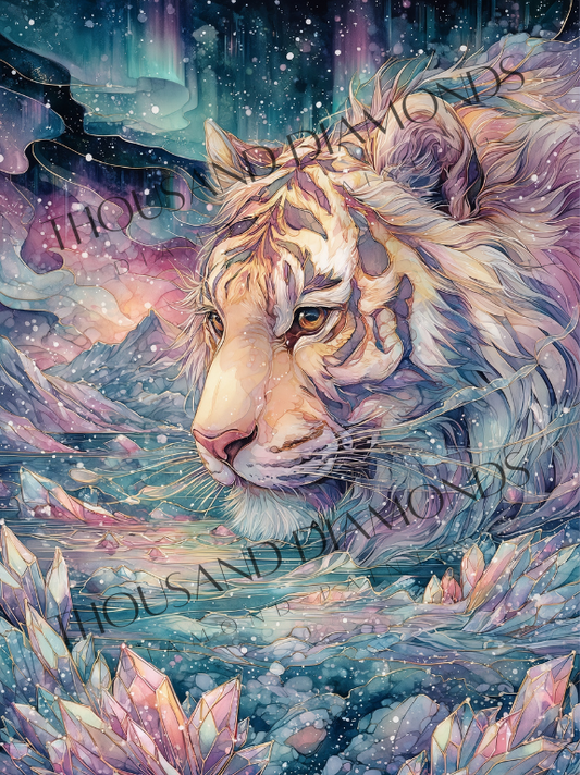 Diamond Painting Bild - Atem des Nordens von Salzkatze - ab 53x70 cm - 82 Farben