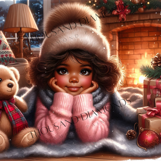 Diamond Painting Bild - Cozy Christmas von AileensCreativeArtDesign - 50x50 cm - 84 Farben