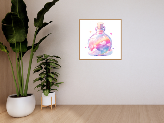 Diamond Painting Bild 35x35cm - A Potion of Dreams