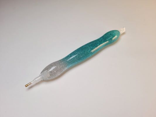 Diamand Painting Stift - Glitzerndes Türkis