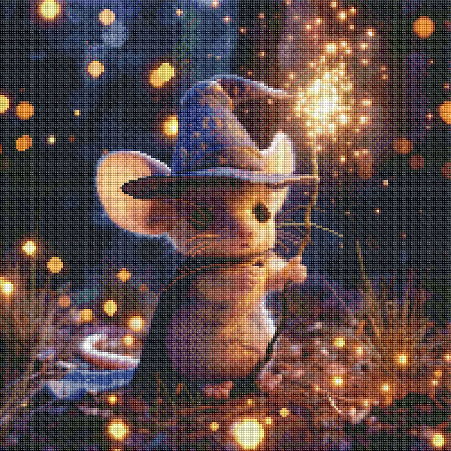 Diamond Painting Bild 50x50 cm - Magic Maus