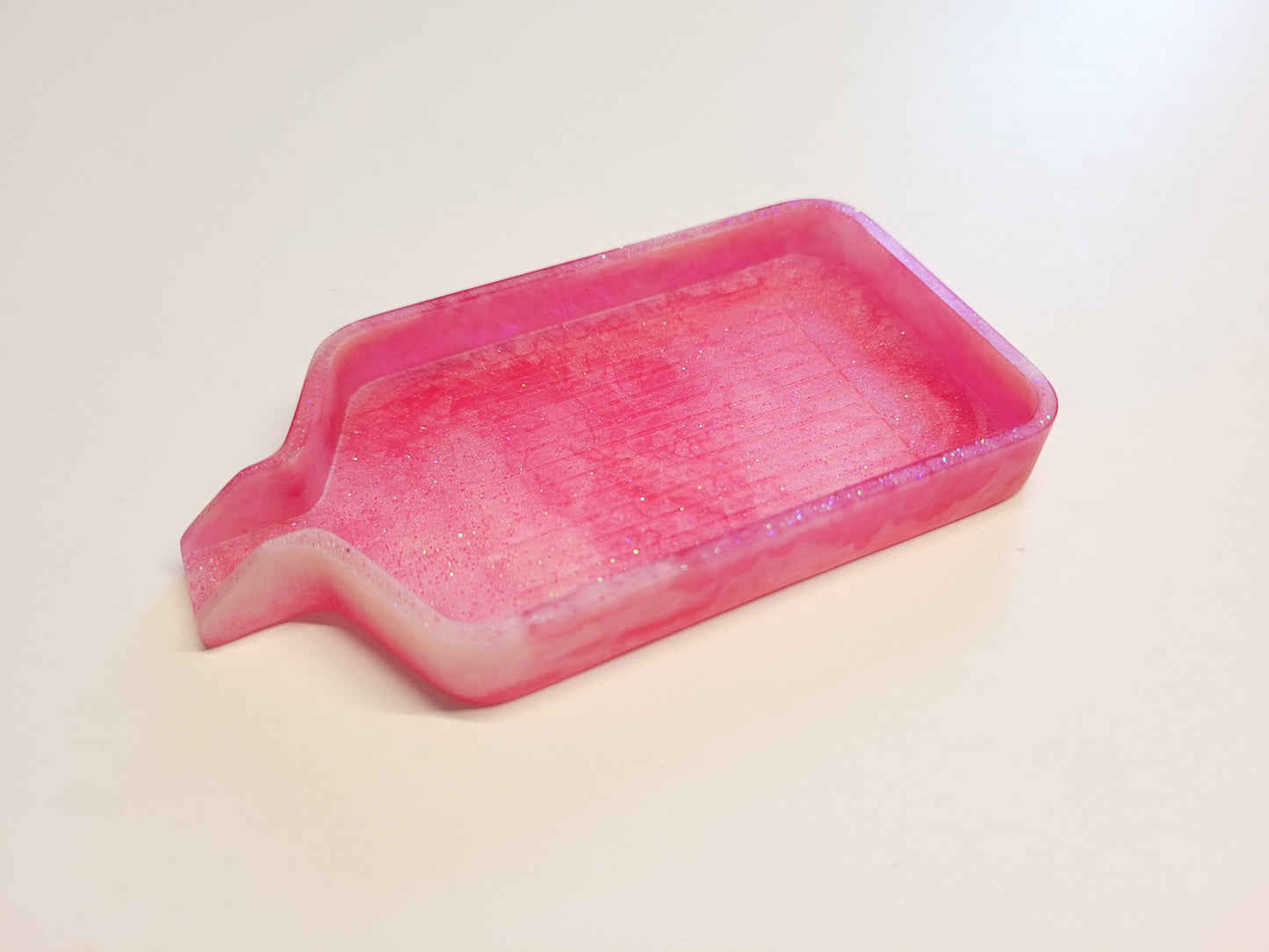 Epoxidharz Schiffchen - Pink/Rosa - Größe M