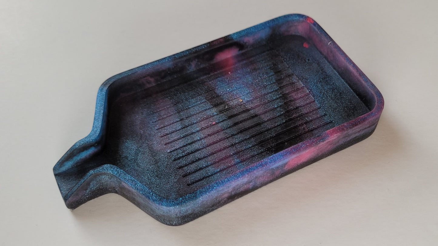 Epoxidharz Schiffchen - Galaxie - Größe M