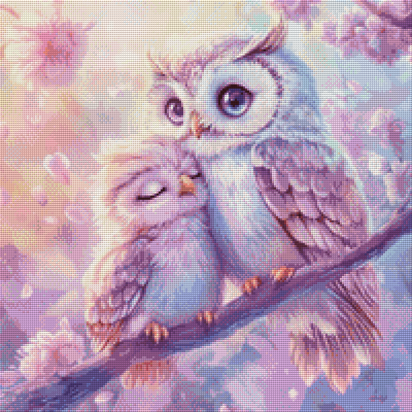 Diamond Painting Bild - Geborgenheit von Traumpixxel - 50x50 cm 65 Farben/60x60 cm 68 Farben