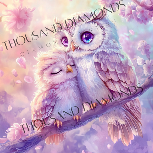 Diamond Painting Bild - Geborgenheit von Traumpixxel - 50x50 cm 65 Farben/60x60 cm 68 Farben