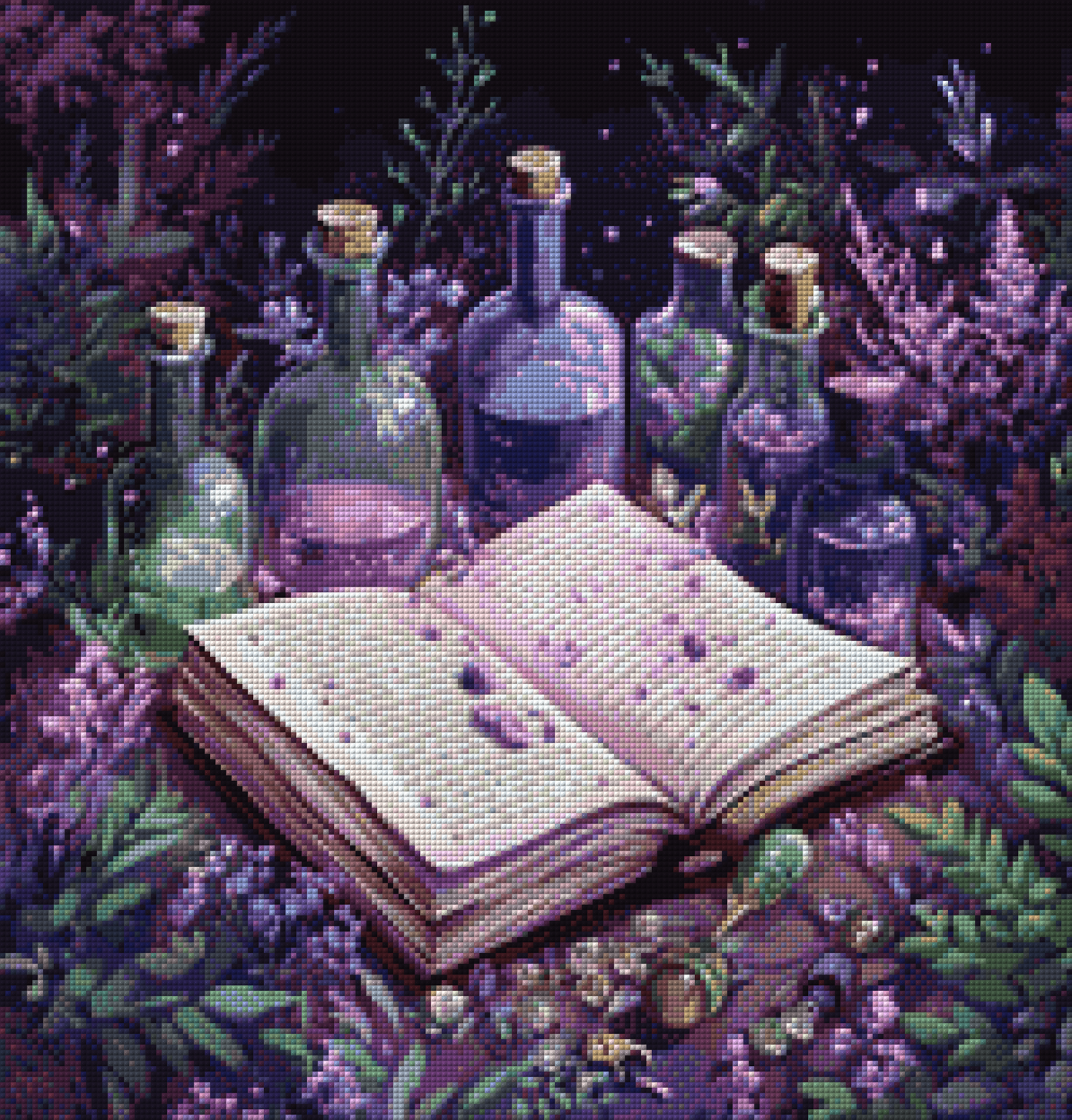 Diamond Painting Bild - Feel the Magic von Sakura Cherry Ai - 50x52 cm - 44 Farben