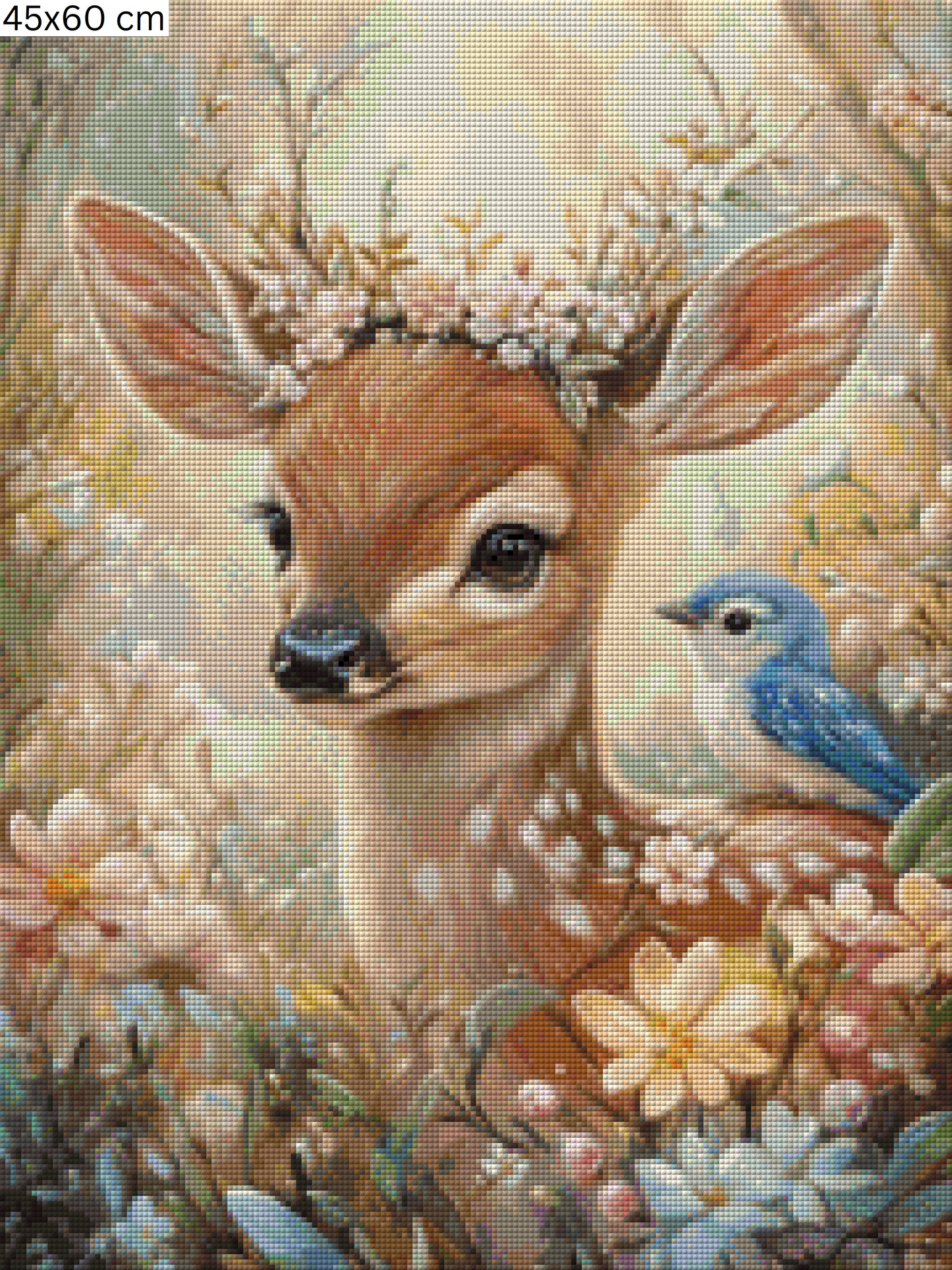 Diamond Painting Bild - Frühlingsfreunde von Salzkatze - ab 45x60 cm - 80 Farben