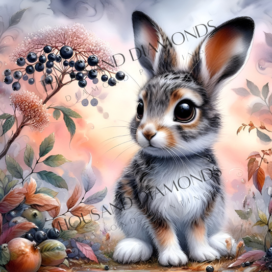 Diamond Painting Bild - Rustle&Roots von MoozyJo.ai - ab 50x50 cm - 59 Farben