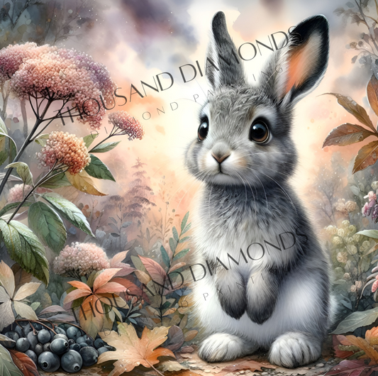Diamond Painting Bild - Elderbloom Haven von MoozyJo.ai - ab 50x50 cm - 62 Farben