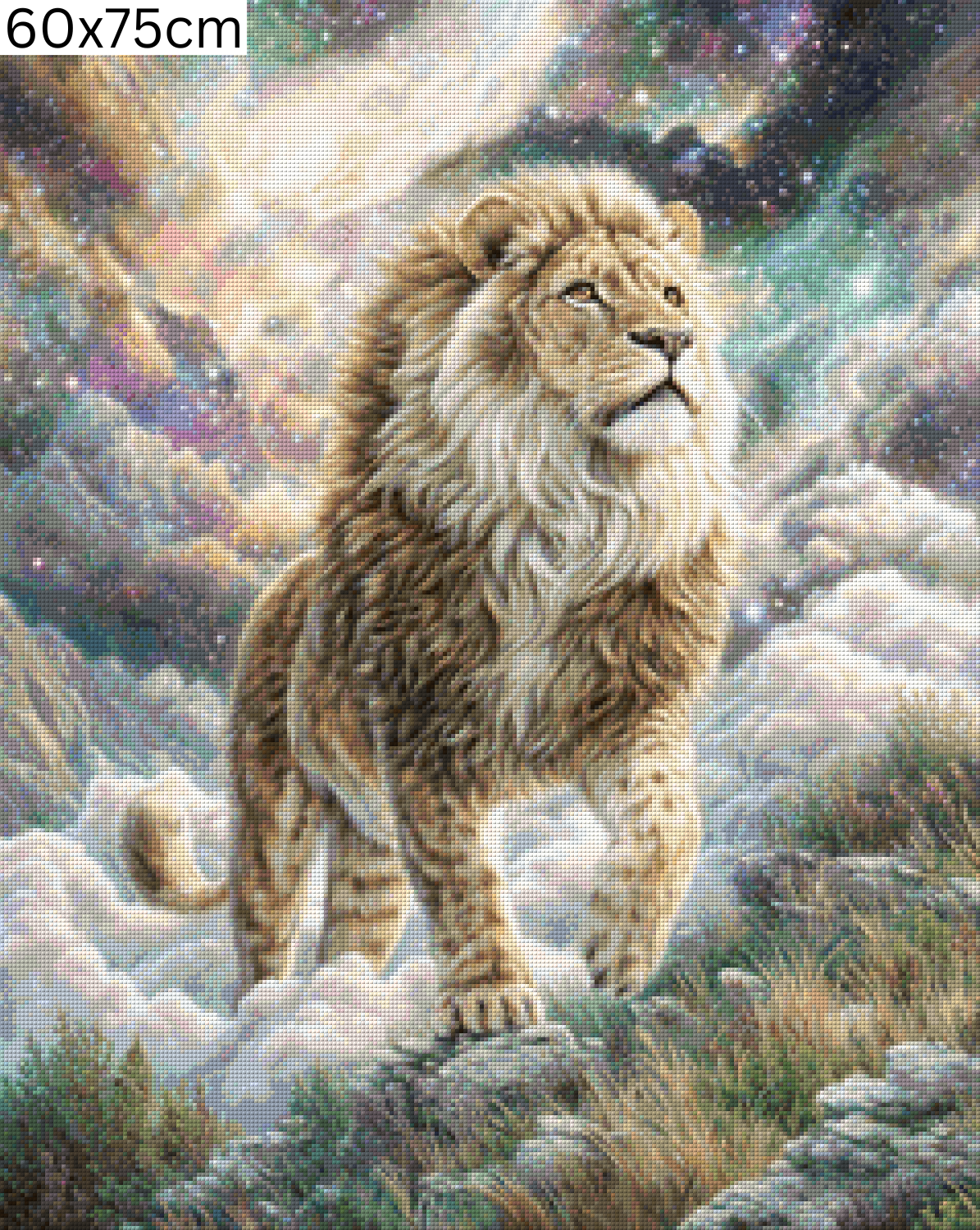 Diamond Painting Bild - Herrscher der himmlischen Weite von Salzkatze - ab 56x70 cm - 82 Farben