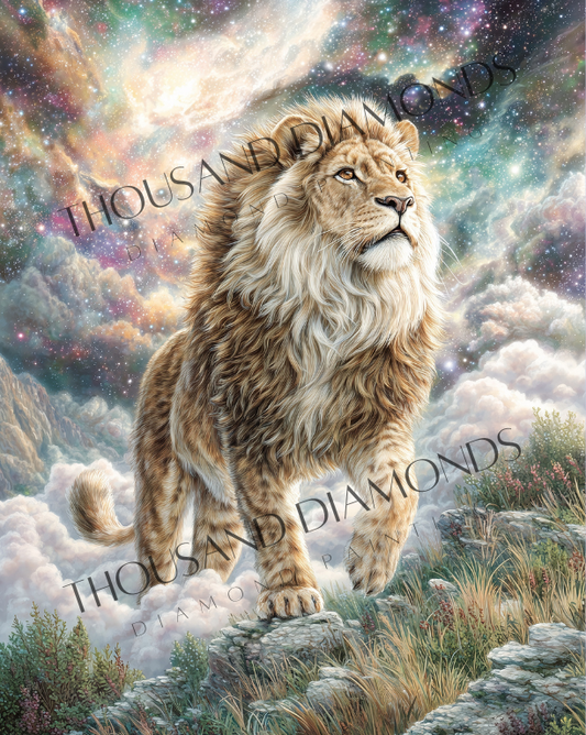 Diamond Painting Bild - Herrscher der himmlischen Weite von Salzkatze - ab 56x70 cm - 82 Farben