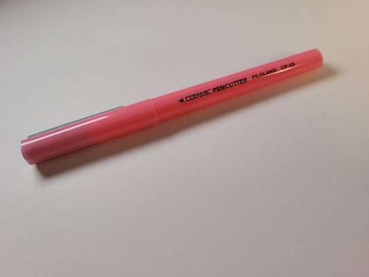 Keramikcutter - Stift mit Keramikspitze - rosa