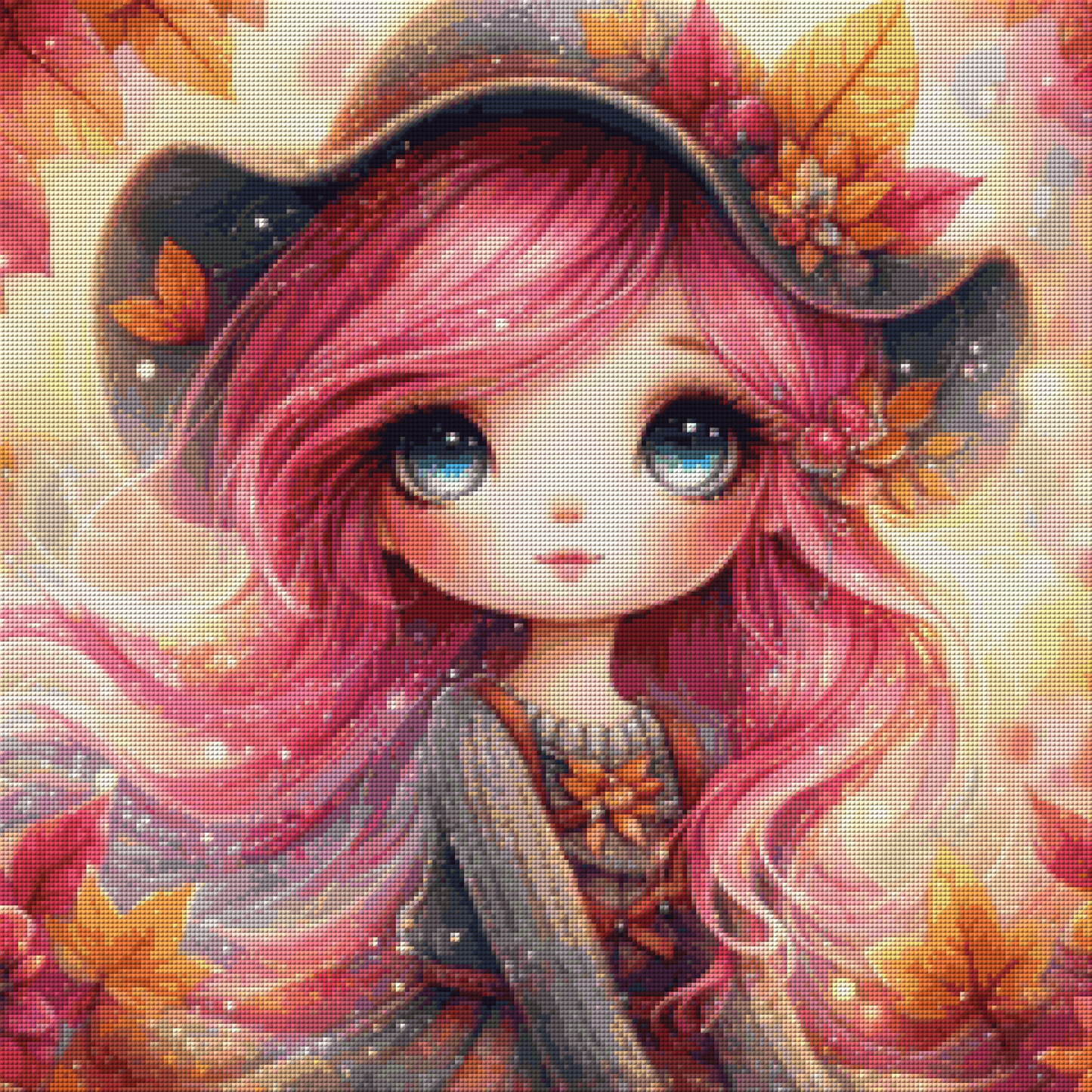 Diamond Painting Bild - Lilli von AileensCreativeArtDesgin - 50x50cm 95Farben/60x60 cm 108 Farben