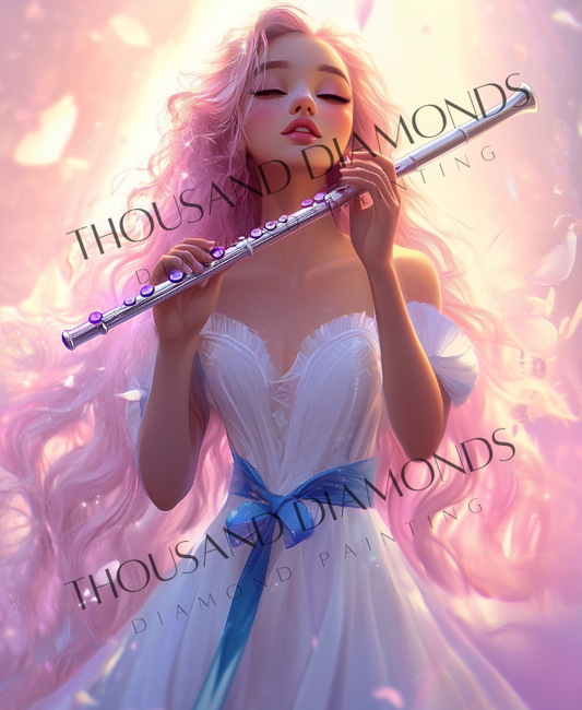 Diamond Painting Bild - The Magic of Music von Traumpixxel - 58x70 cm 80 Farben
