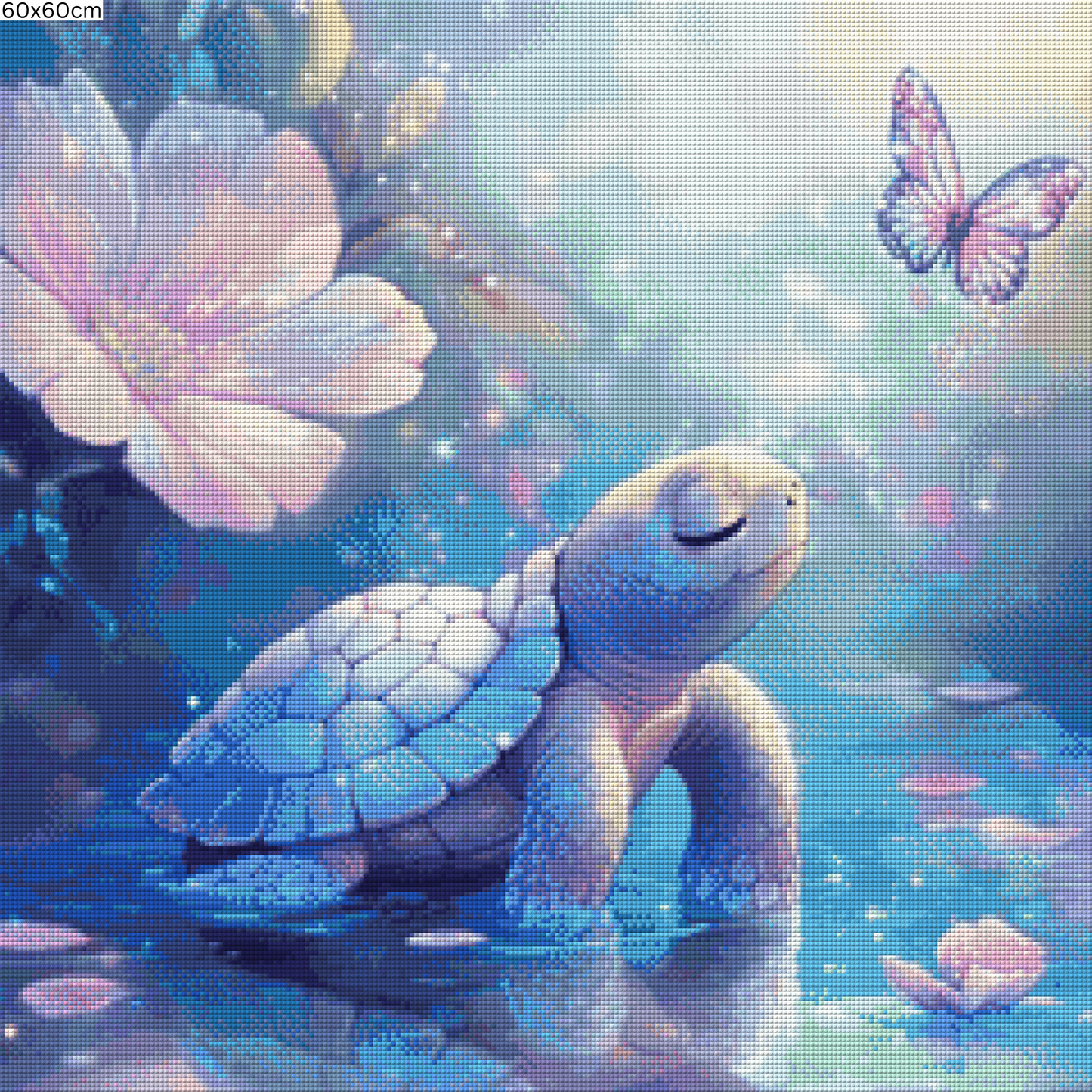 Diamond Painting Bild - A Gentle Dream von Traumpixxel - 60x60cm 64 Farben/70x70cm 67 Farben