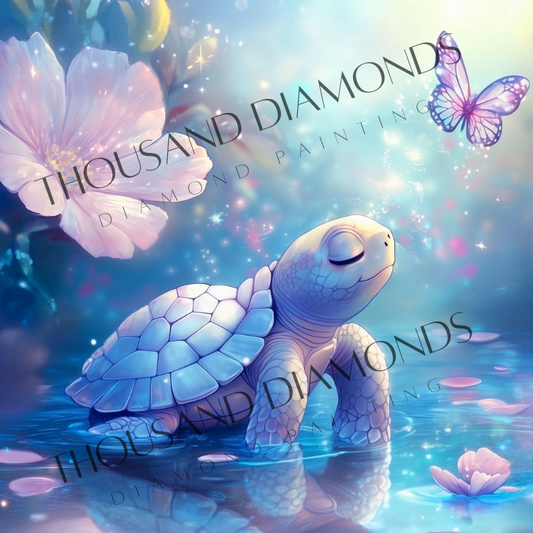 Diamond Painting Bild - A Gentle Dream von Traumpixxel - 60x60cm 64 Farben/70x70cm 67 Farben