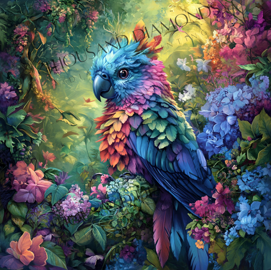 Diamond Painting Bild - Secret Place von Sakura Cherry Ai - ab 60x60 cm - 175 Farben