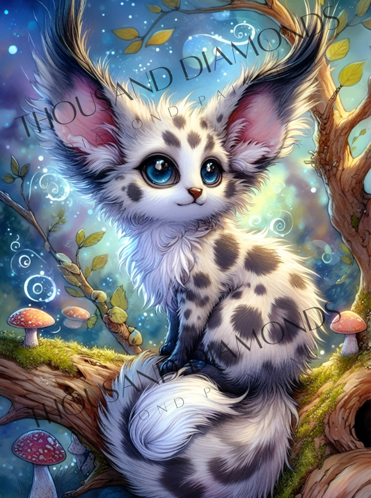 Diamond Painting Bild - Silent Grace von MoozyJo.ai - ab 45x60 cm - 105 Farben