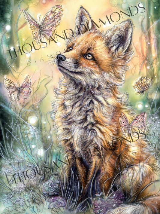 Diamond Painting Bild - Tanz der kleinen Wunder von Salzkatze - ab 45x60 cm - 120 Farben