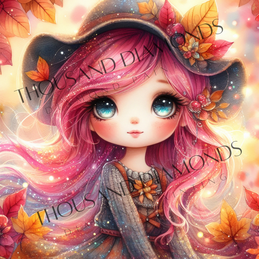 Diamond Painting Bild - Lilli von AileensCreativeArtDesgin - 50x50cm 95Farben/60x60 cm 108 Farben