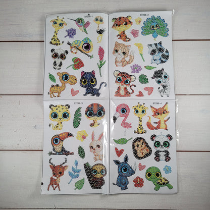 Diamond Painting Sticker - Tiere - 49 Sticker