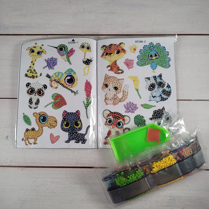 Diamond Painting Sticker - Tiere - 49 Sticker