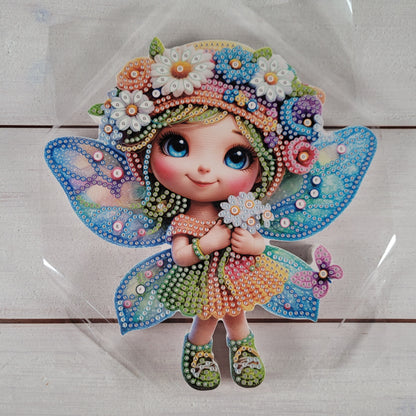 Diamond Painting Holzaufsteller - Kleine Fee