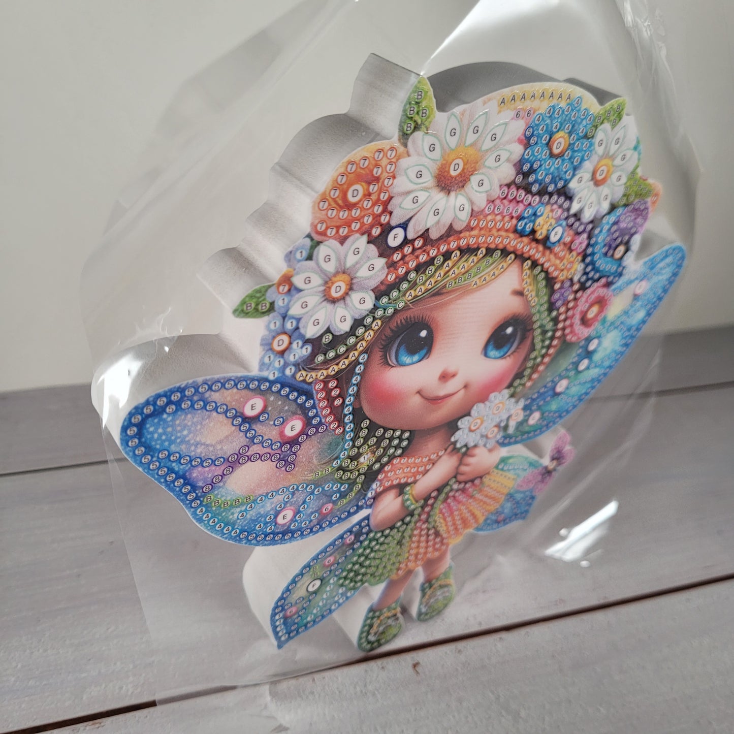 Diamond Painting Holzaufsteller - Kleine Fee