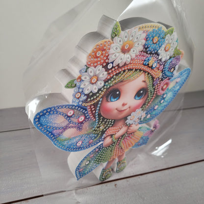 Diamond Painting Holzaufsteller - Kleine Fee