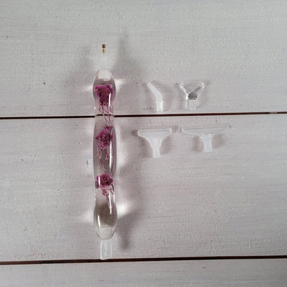 Diamand Painting Stift - Lila Blumen