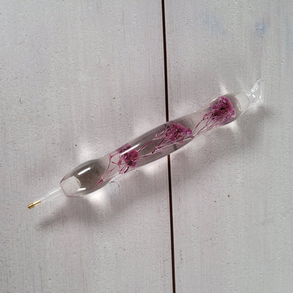 Diamand Painting Stift - Lila Blumen