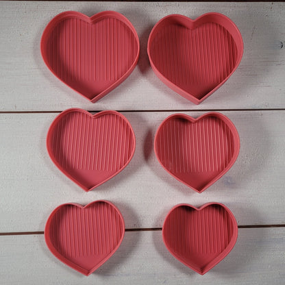 Herzschiffchen 6 in 1 - Pink