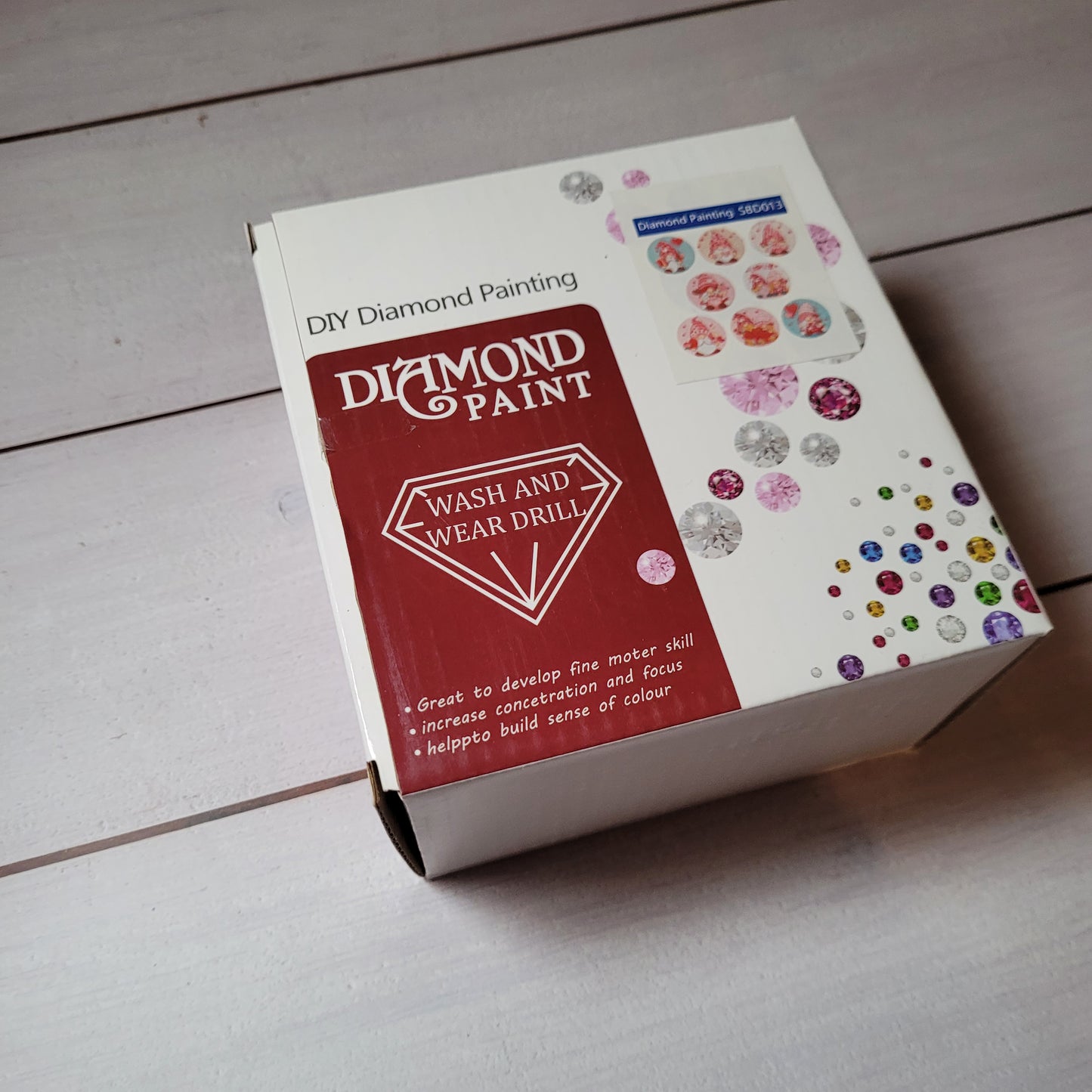 Diamond Painting Untersetzer - Love Gnomes - 8 Stück