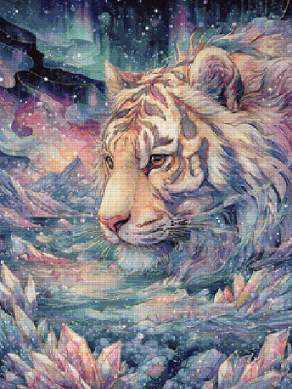 Diamond Painting Bild - Atem des Nordens von Salzkatze - ab 53x70 cm - 82 Farben