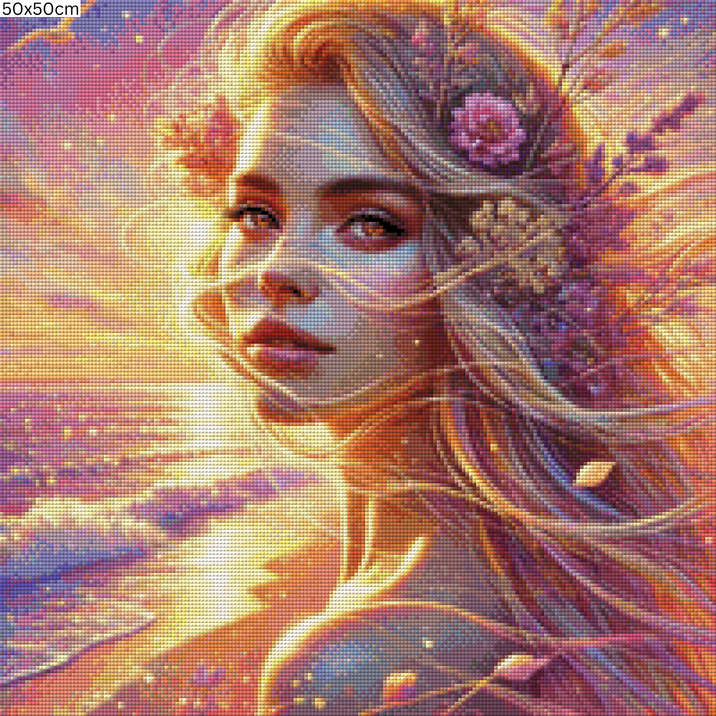 Diamond Painting Bild - Beautiful Sunset von Sandrietta - ab 50x50cm - 85 Farben