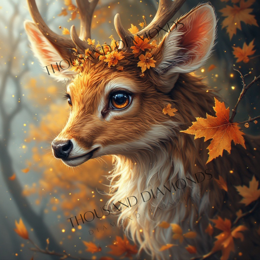 Diamond Painting Bild - Autumn Majesty von Lexxy Ai - ab 50x50cm - 83 Farben