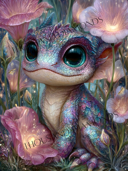 Diamond Painting Bild - Erwachen im Wunderwald von Sandrietta - ab 53x70cm - 96 Farben
