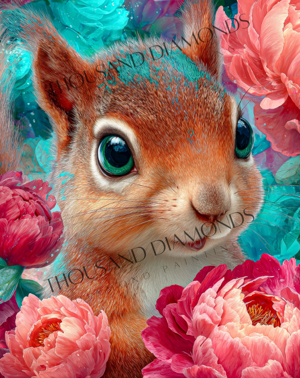 Diamond Painting Bild - Nüsschen von Funkelreich - ab 56x70 cm - 98 Farben