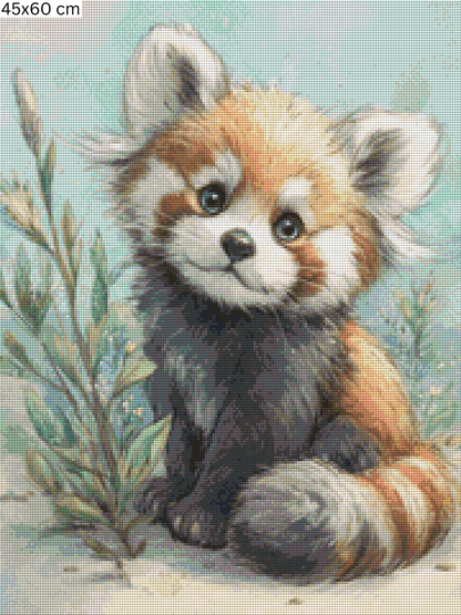 Diamond Painting Bild - Ein Funken Wildnis von Salzkatze - ab 45x60 cm - 68 Farben