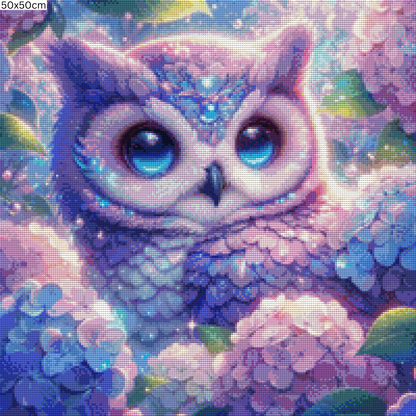Diamond Painting Bild - Luminias Hortensien von TerraJane23 - ab 50x50cm - 75 Farben