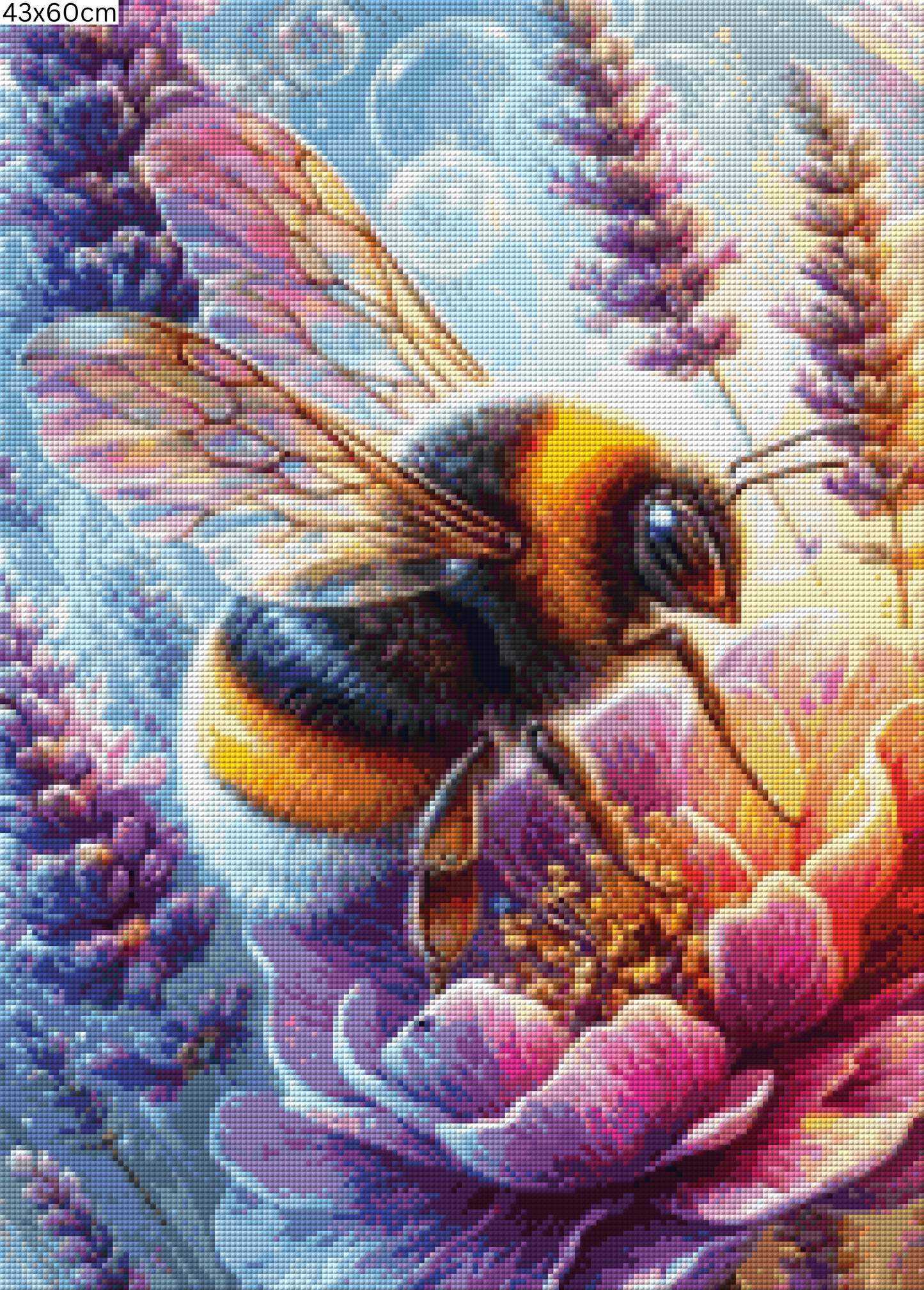 Diamond Painting Bild - Lavender Dreams von Moozy.Jo - ab 43x60cm 83 Farben