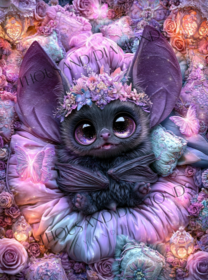 Diamond Painting Bild - Ivy, wenn Fledermäuse träumen von Sandrietta - ab 50x67cm - 70 Farben
